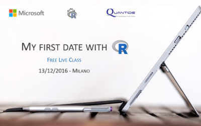 My first date with R – Free live class in Milano